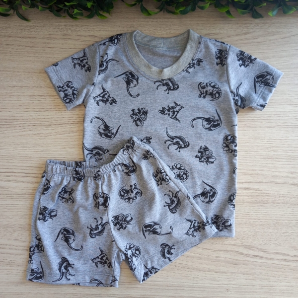 Pijama Infantil Dinossauro