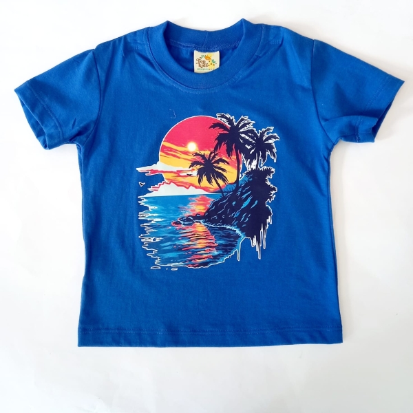 Conjunto Infantil Menino, Camiseta e Bermuda tactel - Image 2