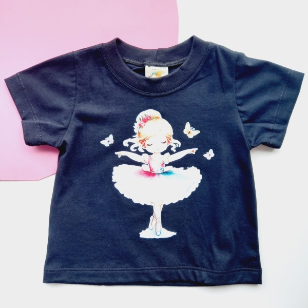 Camiseta Infantil Menina Bailarina - Image 2