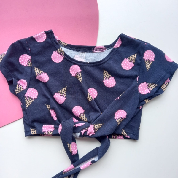 Cropped Menina Infantil