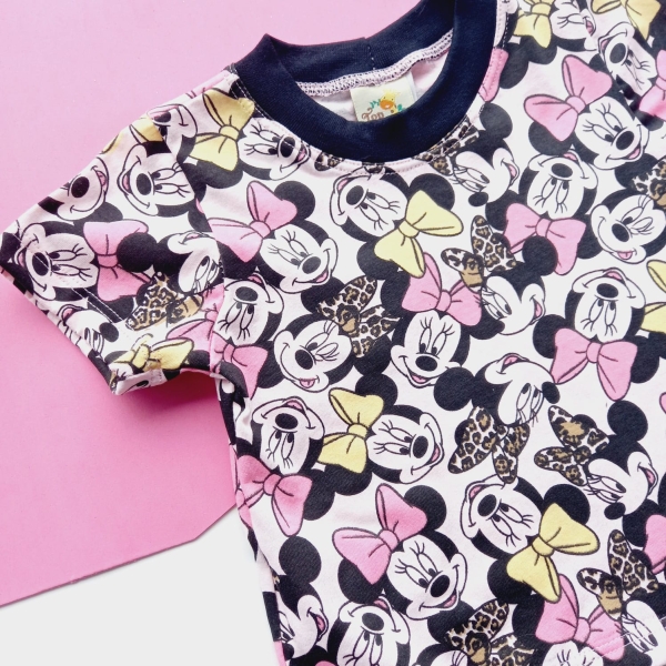 Camiseta Infantil Menina Estampada Minnie - Image 3