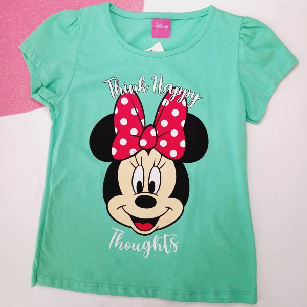 Camiseta Infantil Menina Estampada Minnie