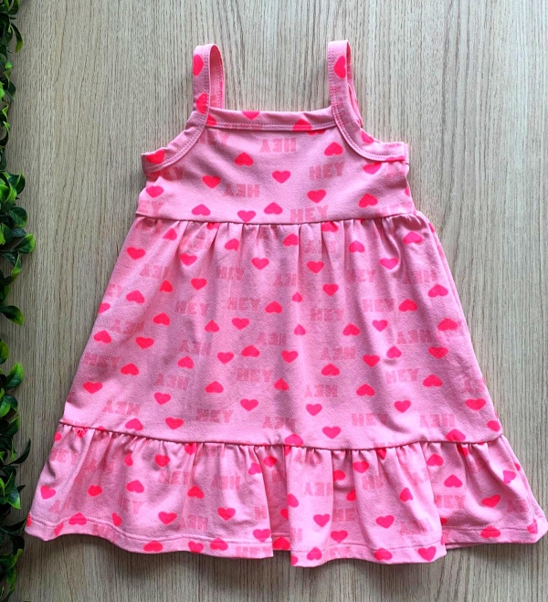 VESTIDO INFANTIL COM ALCINHA