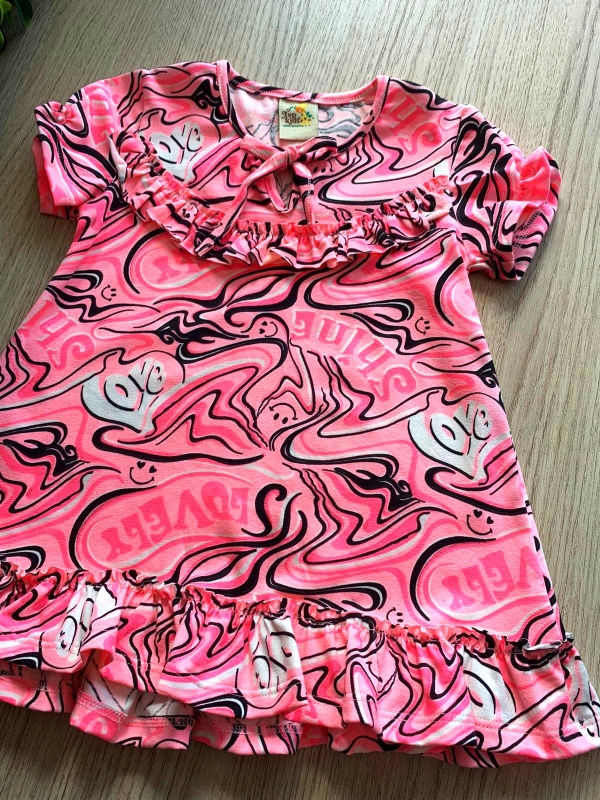 VESTIDO ESTAMPADO NEON